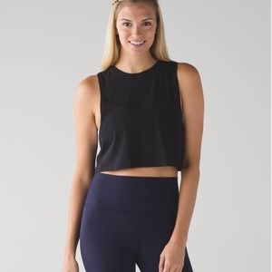 Lululemon Muscle Love Crop Top Tank Top